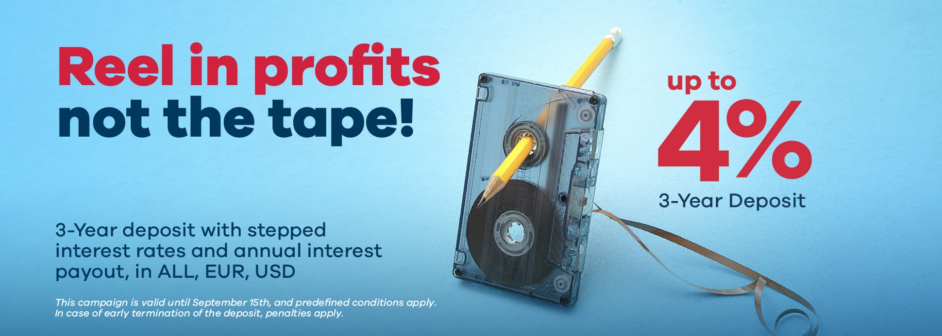 Reel in profit, not the tape! 